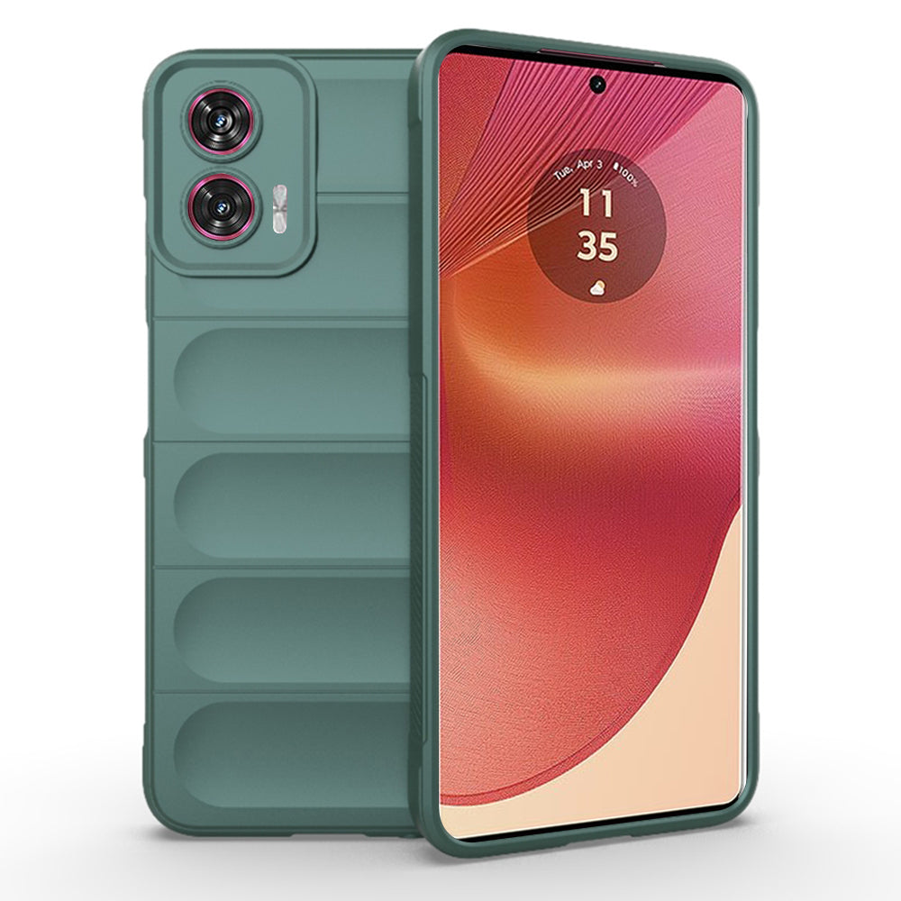 Husa de protectie Techsuit Magic Shield compatibila cu Motorola Edge 50 Fusion, acoperire spate, verde