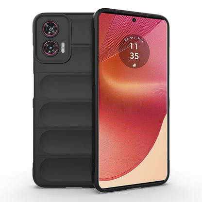 Husa de protectie Techsuit Magic Shield compatibila cu Motorola Edge 50 Fusion, acoperire spate, negru