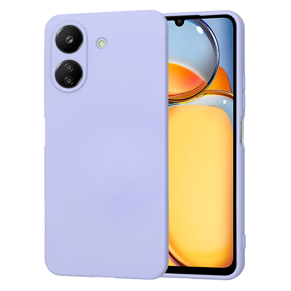 Husa de protectie Techsuit SoftFlex compatibila cu Xiaomi Poco C65, acoperire spate, violet