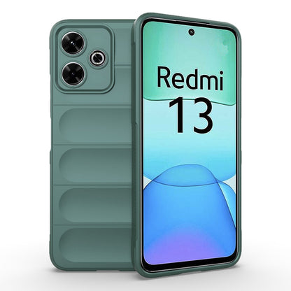 Husa de protectie Techsuit Magic Shield compatibila cu Xiaomi Redmi Poco M6 4G, acoperire spate, verde