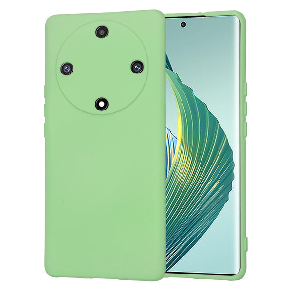 Husa de protectie Techsuit SoftFlex compatibila cu Honor Magic5 Lite, acoperire spate, verde menta