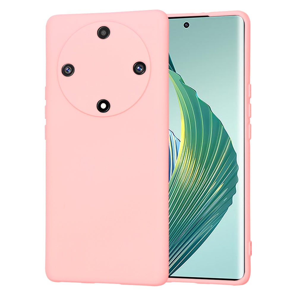 Husa de protectie Techsuit SoftFlex compatibila cu Honor Magic5 Lite, acoperire spate, roz deschis