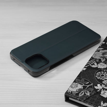 Husa de protectie Techsuit eFold Series compatibila cu Xiaomi Mi 11 Lite 4G, acoperire spate, verde inchis