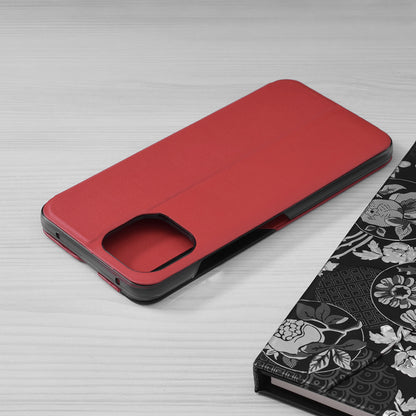 Husa de protectie Techsuit eFold Series compatibila cu Xiaomi Mi 11 Lite 4G, acoperire spate, rosu