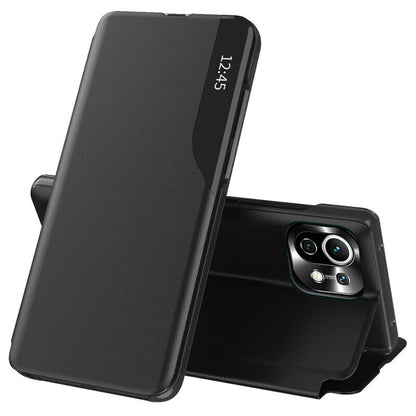 Husa de protectie Techsuit eFold Series compatibila cu Xiaomi Mi 11 Lite 5G, acoperire spate, negru