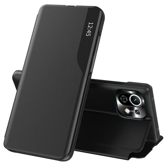 Husa de protectie Techsuit eFold Series compatibila cu Xiaomi Mi 11 Lite 5G, acoperire spate, negru
