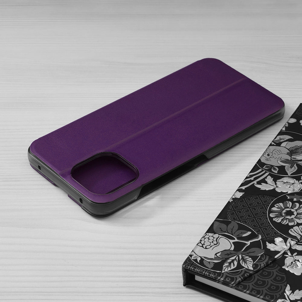 Husa de protectie Techsuit eFold Series compatibila cu Xiaomi Mi 11 Lite 5G, acoperire spate, mov