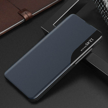 Husa de protectie Techsuit eFold Series compatibila cu Xiaomi Mi 11 Lite 4G, acoperire spate, albastru