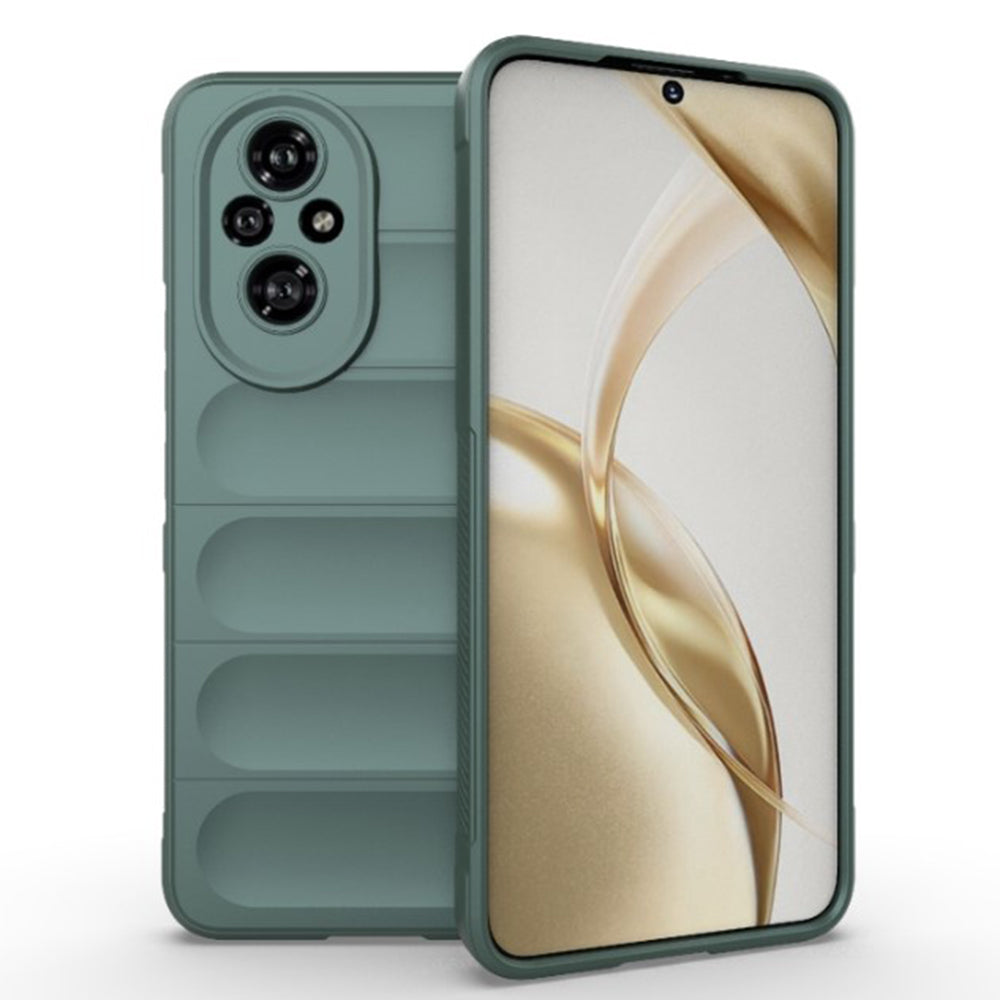 Husa de protectie Techsuit Magic Shield compatibila cu Honor 200, acoperire spate, verde