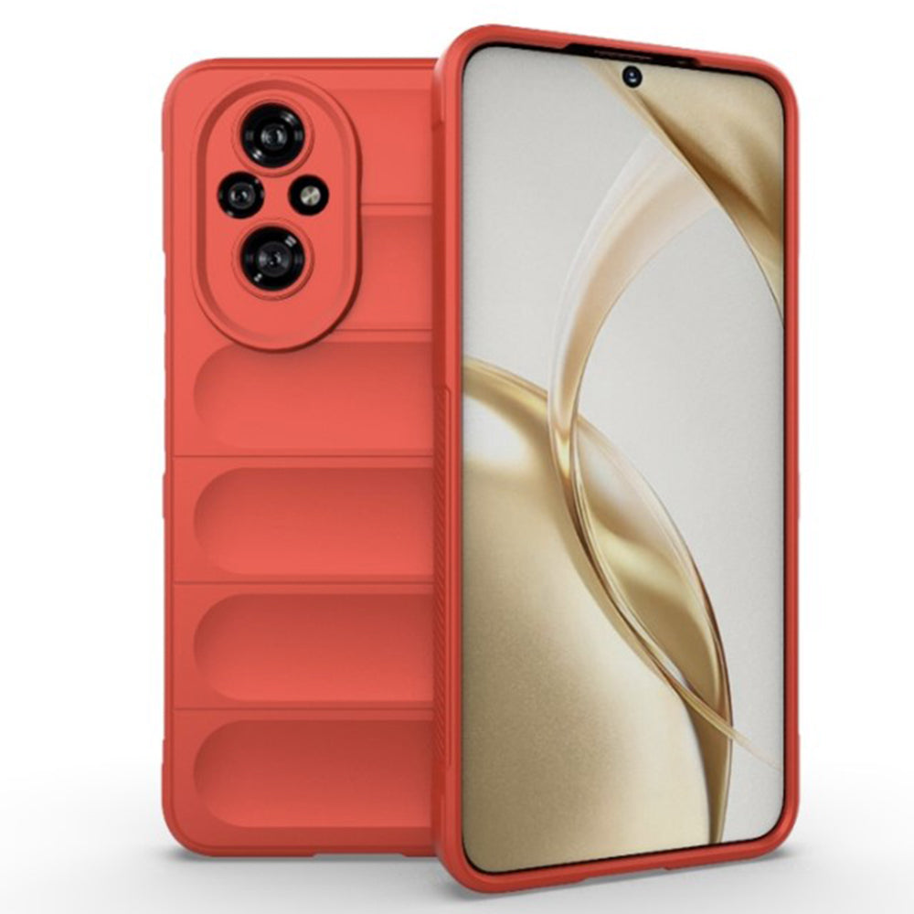 Husa de protectie Techsuit Magic Shield compatibila cu Honor 200, acoperire spate, rosu