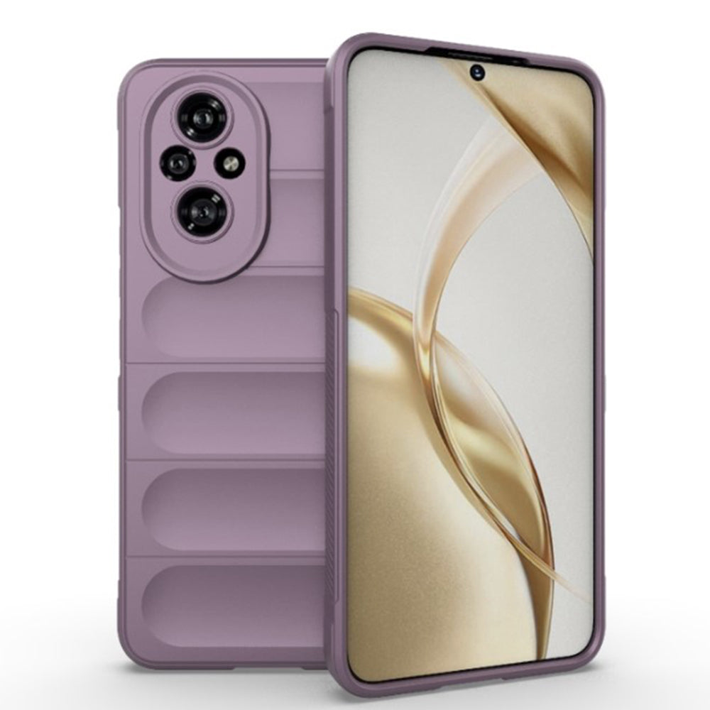 Husa de protectie Techsuit Magic Shield compatibila cu Honor 200, acoperire spate, mov