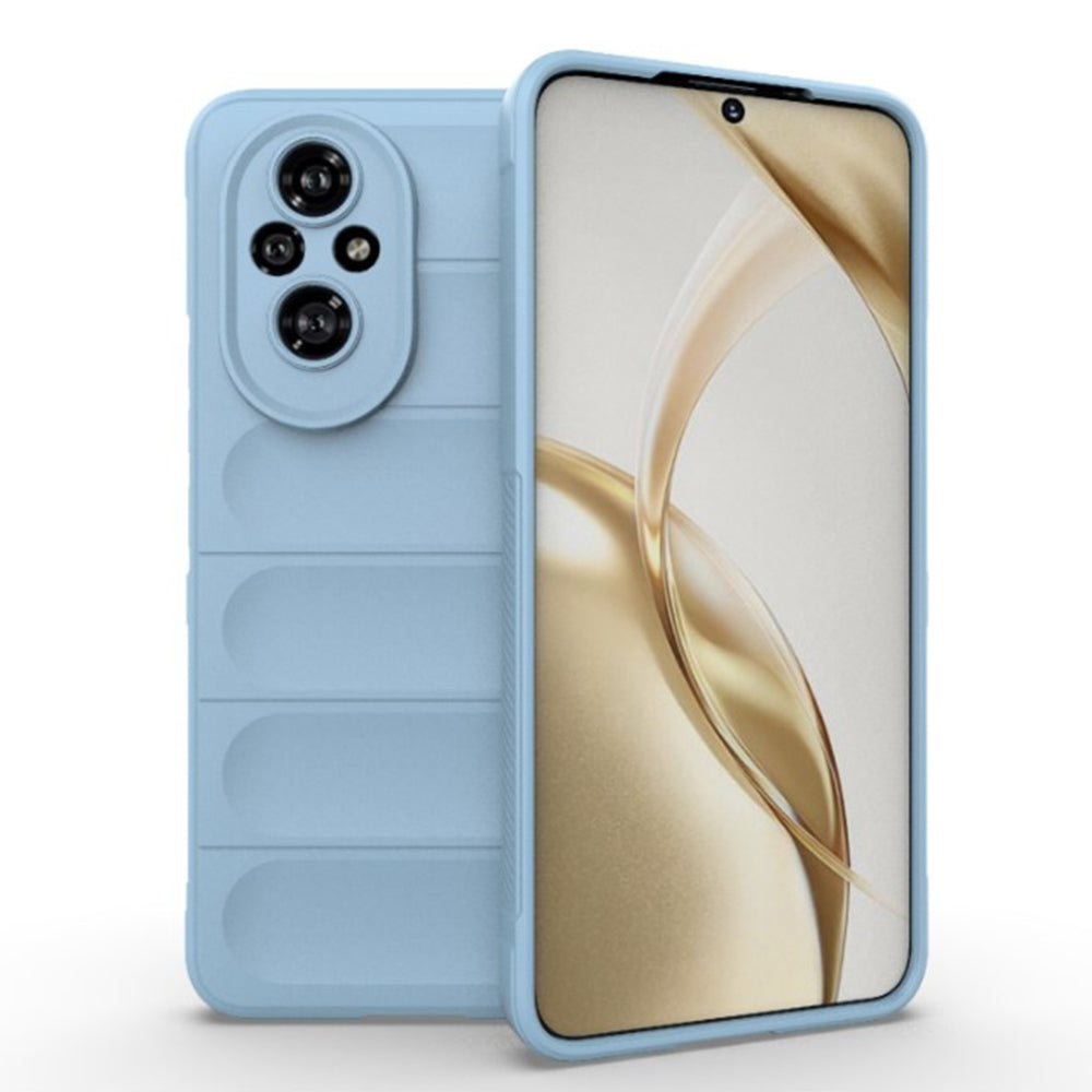 Husa de protectie Techsuit Magic Shield compatibila cu Honor 200, acoperire spate, albastru inchis