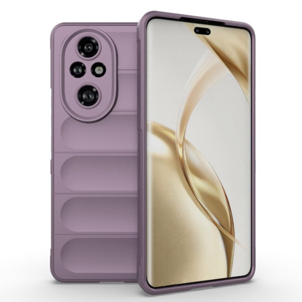 Husa de protectie Techsuit Magic Shield compatibila cu Honor 200 Pro, acoperire spate, mov