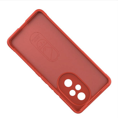 Husa de protectie Techsuit Magic Shield compatibila cu Honor 200 Pro, acoperire spate, visiniu