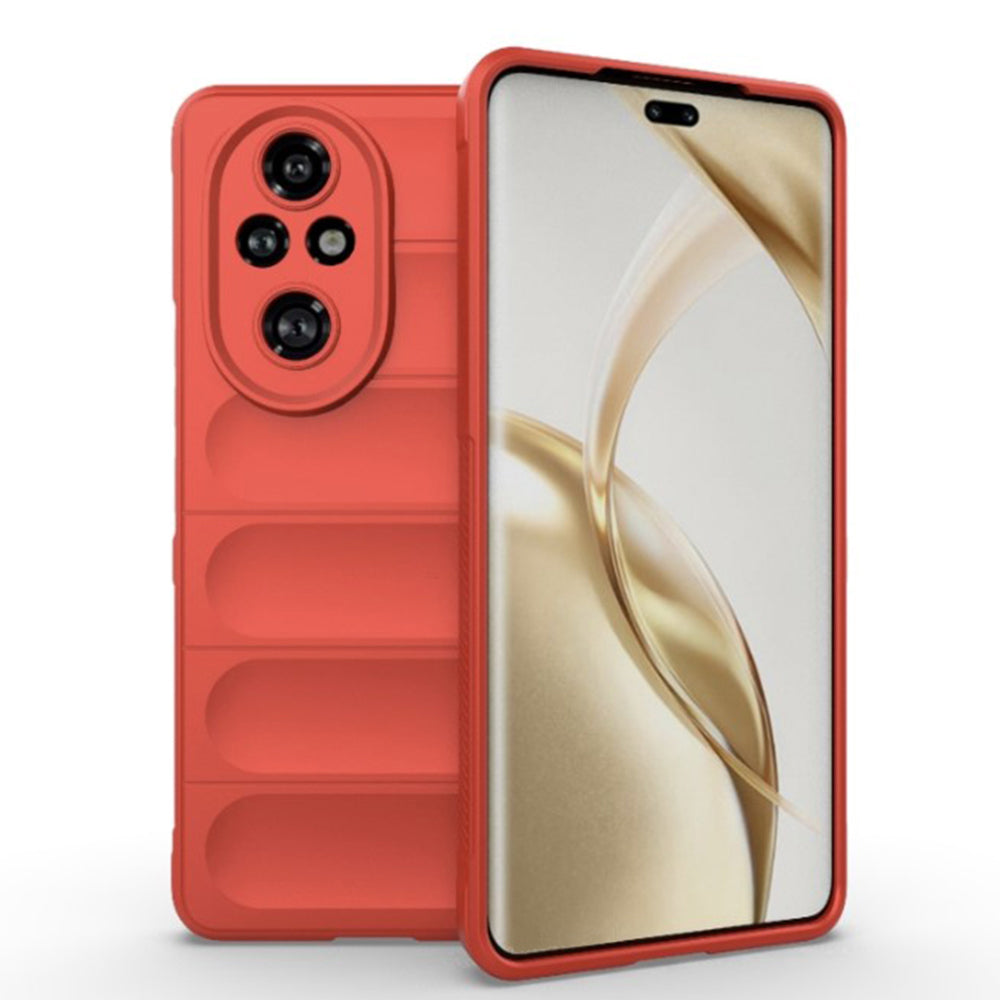 Husa de protectie Techsuit Magic Shield compatibila cu Honor 200 Pro, acoperire spate, rosu