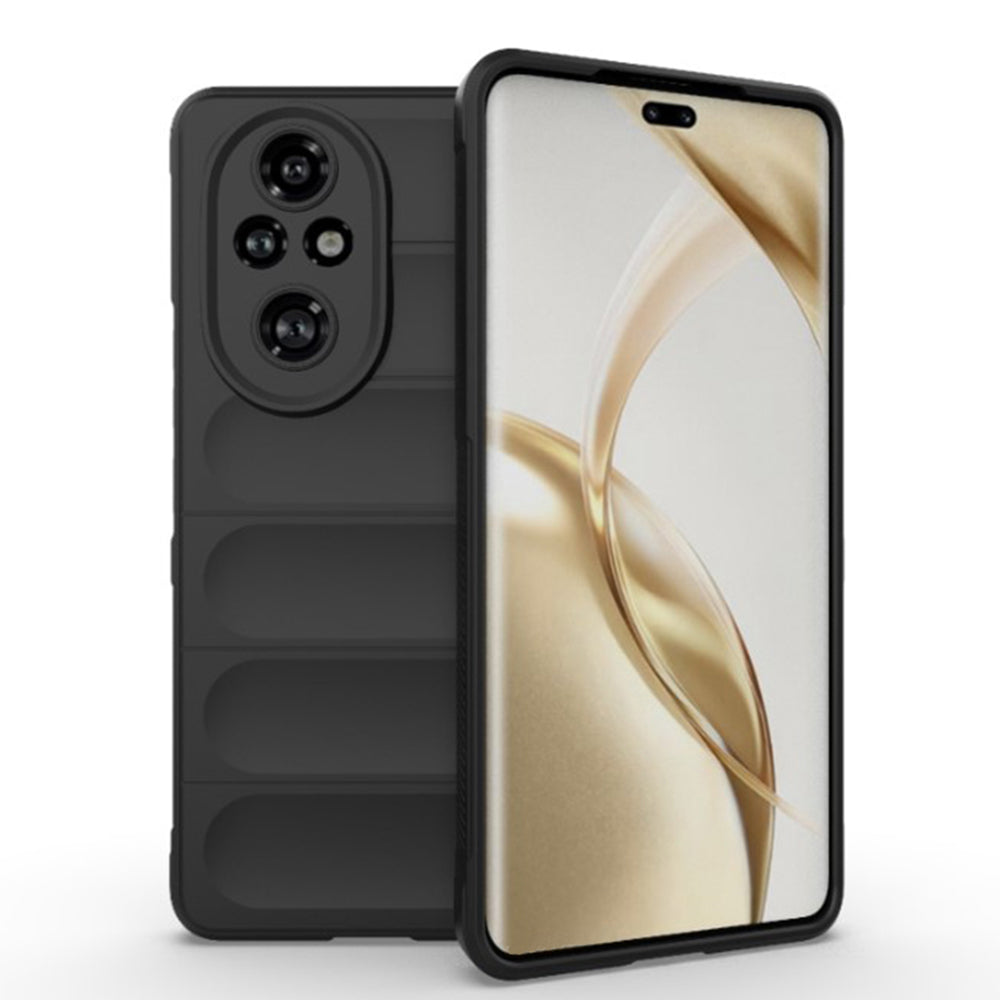 Husa de protectie Techsuit Magic Shield compatibila cu Honor 200 Pro, acoperire spate, negru
