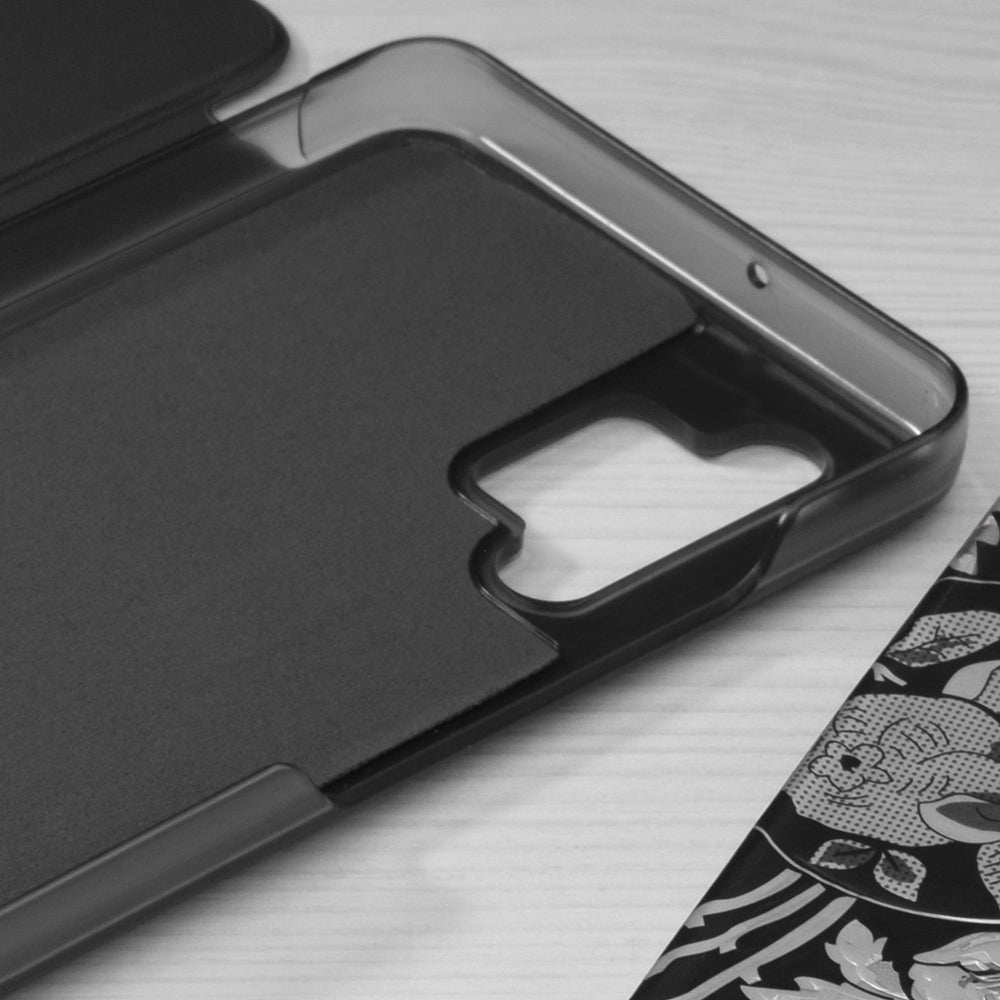 Husa de protectie Techsuit eFold Series compatibila cu Samsung Galaxy A33 5G, acoperire spate, albastru