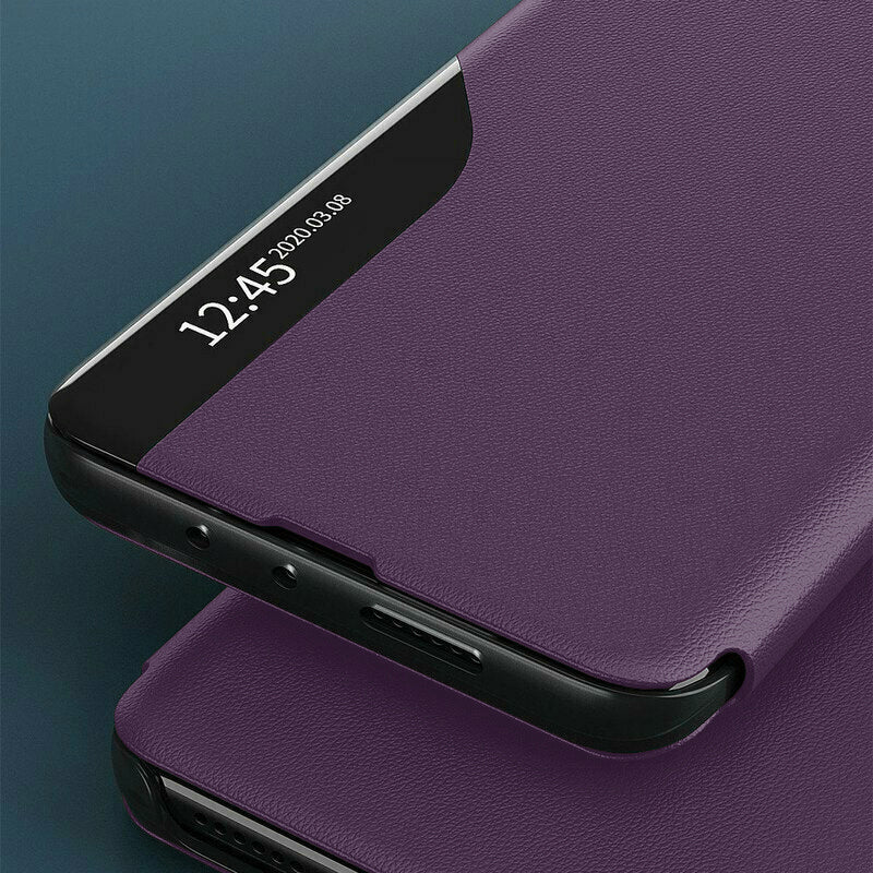 Husa de protectie Techsuit eFold Series compatibila cu Samsung Galaxy A33 5G, acoperire spate, mov
