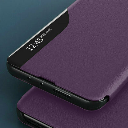 Husa de protectie Techsuit eFold Series compatibila cu Samsung Galaxy A33 5G, acoperire spate, mov