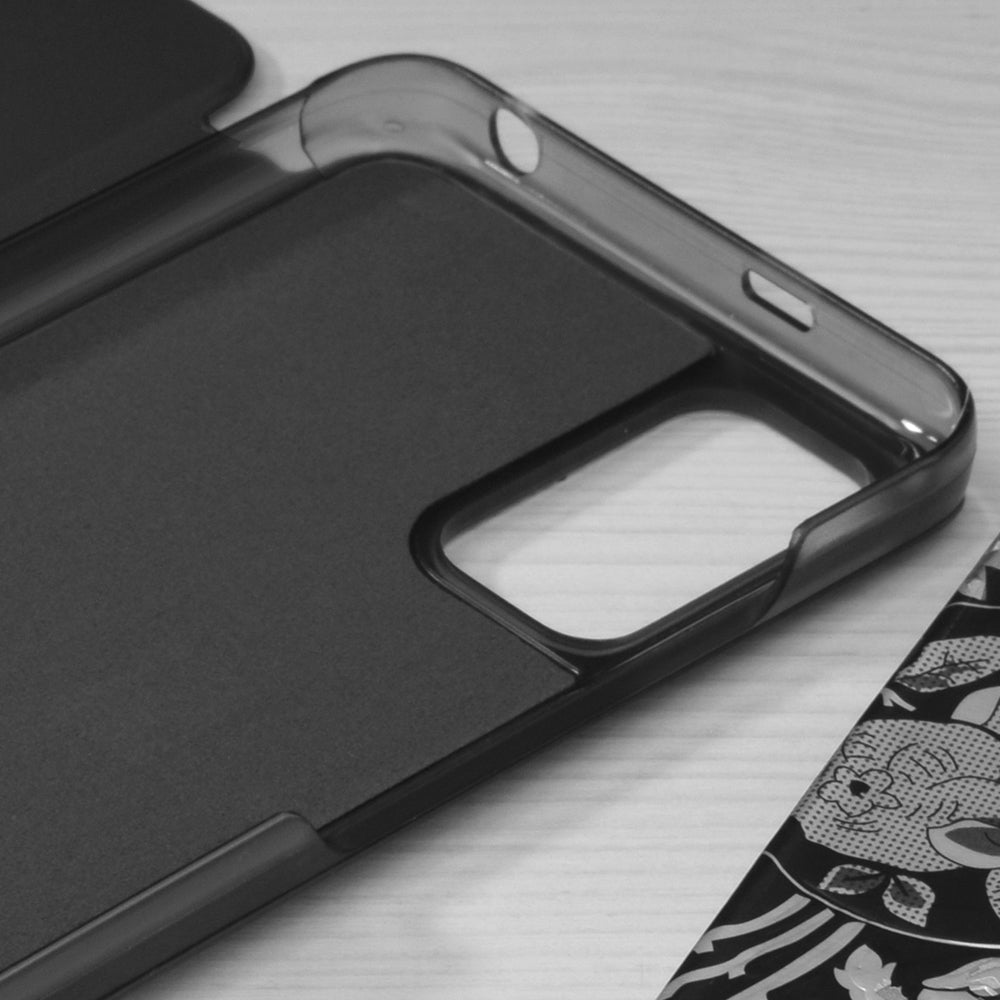 Husa de protectie Techsuit eFold Series compatibila cu Xiaomi Redmi Note 12 5G, acoperire spate, albastru