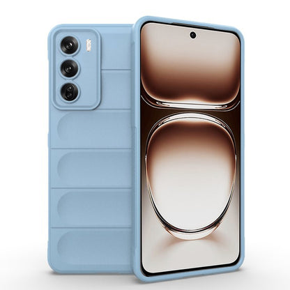 Husa de protectie Techsuit Magic Shield compatibila cu Oppo Reno12, acoperire spate, albastru inchis