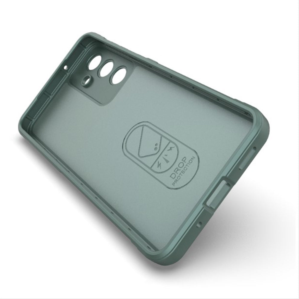 Husa de protectie Techsuit Magic Shield compatibila cu Oppo Reno12, acoperire spate, visiniu
