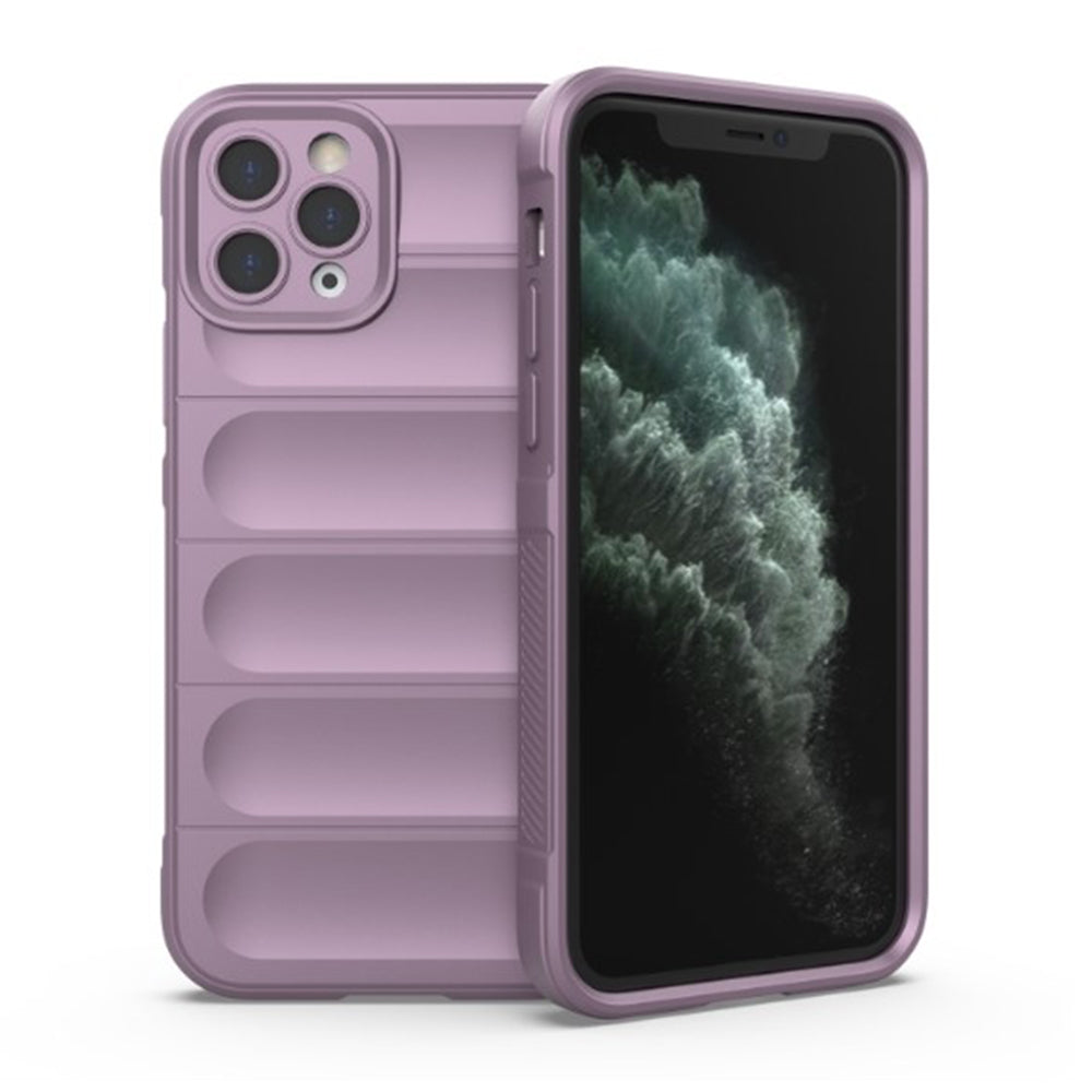 Husa de protectie Techsuit Magic Shield compatibila cu Apple iPhone 11 Pro, acoperire spate, mov