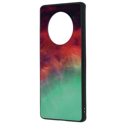 Husa de protectie Techsuit Glaze Series compatibila cu Huawei Mate 40 Pro, acoperire spate, Fiery Ocean