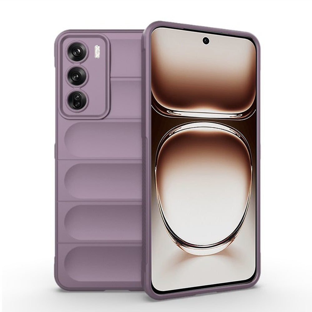 Husa de protectie Techsuit Magic Shield compatibila cu Oppo Reno12 Pro, acoperire spate, mov