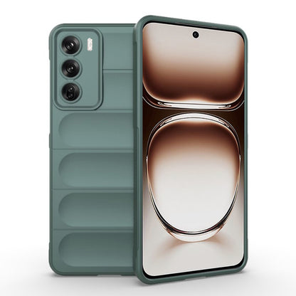 Husa de protectie Techsuit Magic Shield compatibila cu Oppo Reno12 Pro, acoperire spate, verde