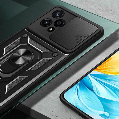 Husa de protectie Techsuit CamShield Series compatibila cu Honor 200 Pro, acoperire spate, verde
