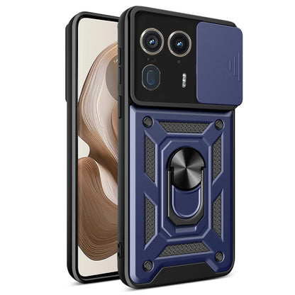 Husa de protectie Techsuit CamShield Series compatibila cu Motorola Edge 50 Ultra, acoperire spate, albastru