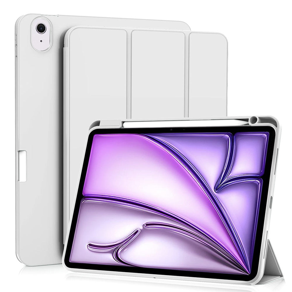 Husa de protectie pentru tableta Techsuit Flex Trifold compatibila cu Apple iPad Air 11 (2024), gri, TPU