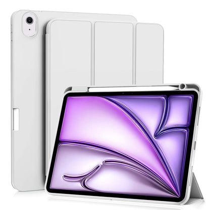 Husa de protectie pentru tableta Techsuit Flex Trifold compatibila cu Apple iPad Air 11 (2024), gri, TPU