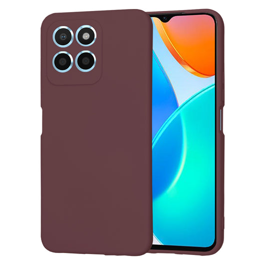 Husa de protectie Techsuit SoftFlex compatibila cu Honor X6, acoperire spate, visiniu
