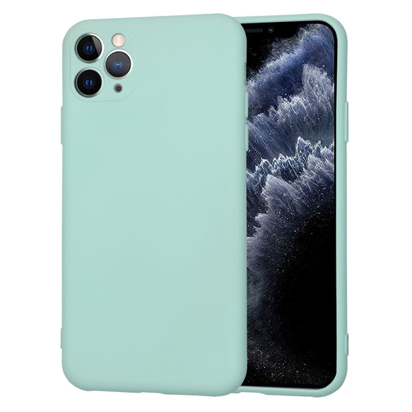 Husa de protectie Techsuit SoftFlex compatibila cu Apple iPhone 11 Pro Max, acoperire spate, albastru deschis