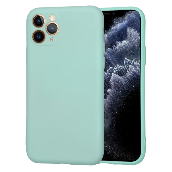 Husa de protectie Techsuit SoftFlex compatibila cu Apple iPhone 11 Pro, acoperire spate, albastru deschis