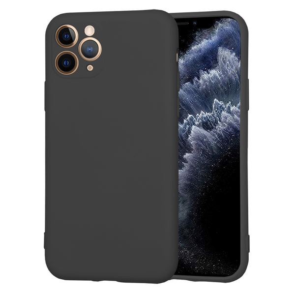 Husa de protectie Techsuit SoftFlex compatibila cu Apple iPhone 11 Pro, acoperire spate, negru