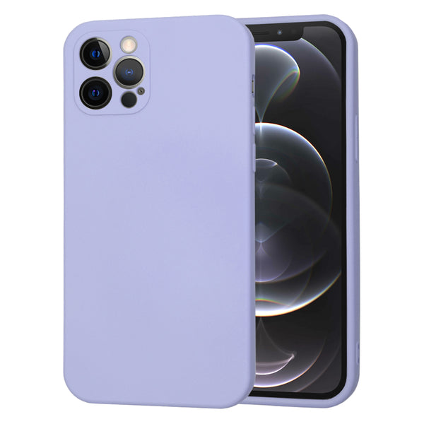 Husa de protectie Techsuit SoftFlex compatibila cu Apple iPhone 12 Pro, acoperire spate, violet