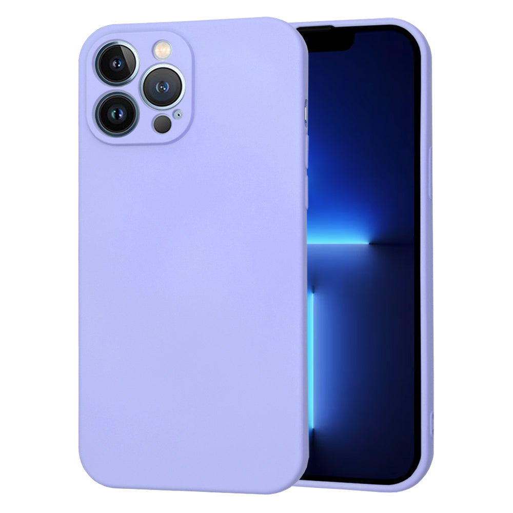 Husa de protectie Techsuit SoftFlex compatibila cu Apple iPhone 13 Pro Max, acoperire spate, violet