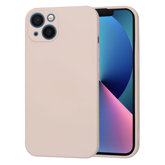 Husa de protectie Techsuit SoftFlex compatibila cu Apple iPhone 13, acoperire spate, roz pudra