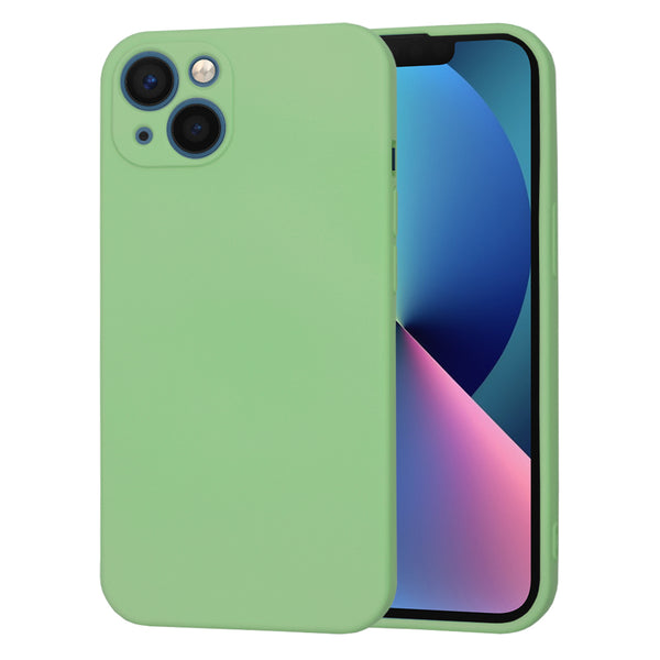 Husa de protectie Techsuit SoftFlex compatibila cu Apple iPhone 13, acoperire spate, verde menta