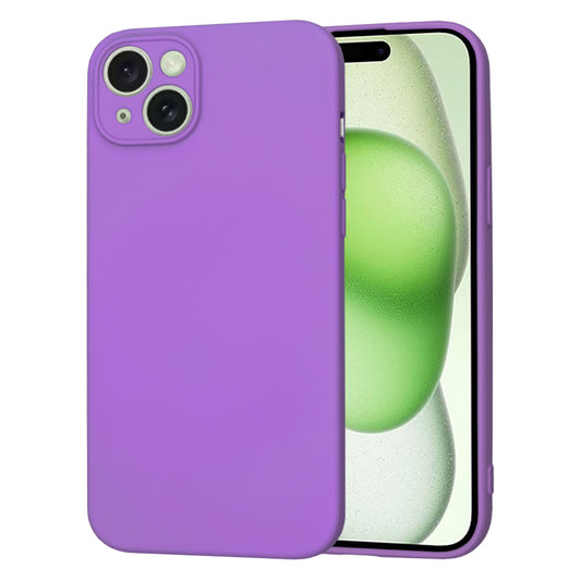 Husa de protectie Techsuit SoftFlex compatibila cu Apple iPhone 15 Plus, acoperire spate, mov