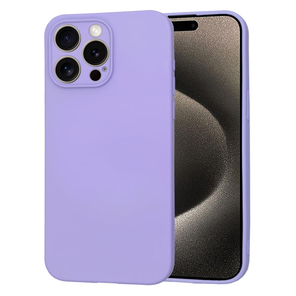 Husa de protectie Techsuit SoftFlex compatibila cu Apple iPhone 15 Pro Max, acoperire spate, violet