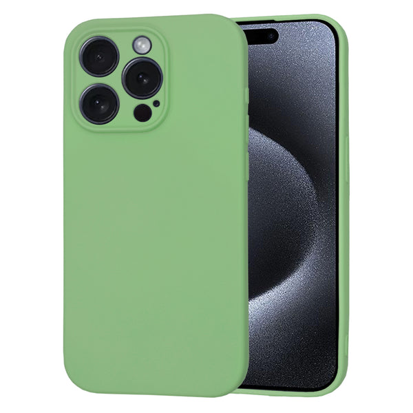 Husa de protectie Techsuit SoftFlex compatibila cu Apple iPhone 15 Pro, acoperire spate, verde menta