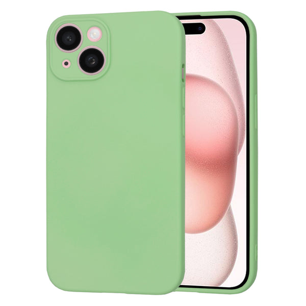 Husa de protectie Techsuit SoftFlex compatibila cu Apple iPhone 15, acoperire spate, verde menta