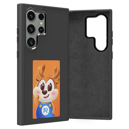 Husa de protectie Techsuit SmartScreen NFC compatibila cu Samsung Galaxy S23 Ultra , acoperire spate, negru