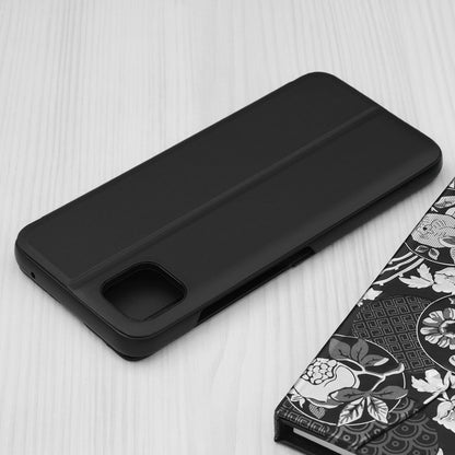 Husa de protectie Techsuit eFold Series compatibila cu Samsung Galaxy A22 5G, acoperire spate, negru