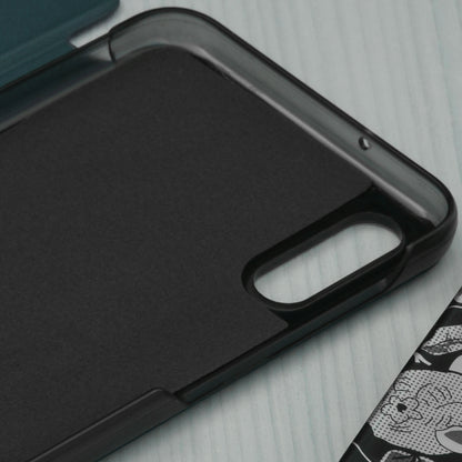 Husa de protectie Techsuit eFold Series compatibila cu Samsung Galaxy A05s, acoperire spate, verde inchis