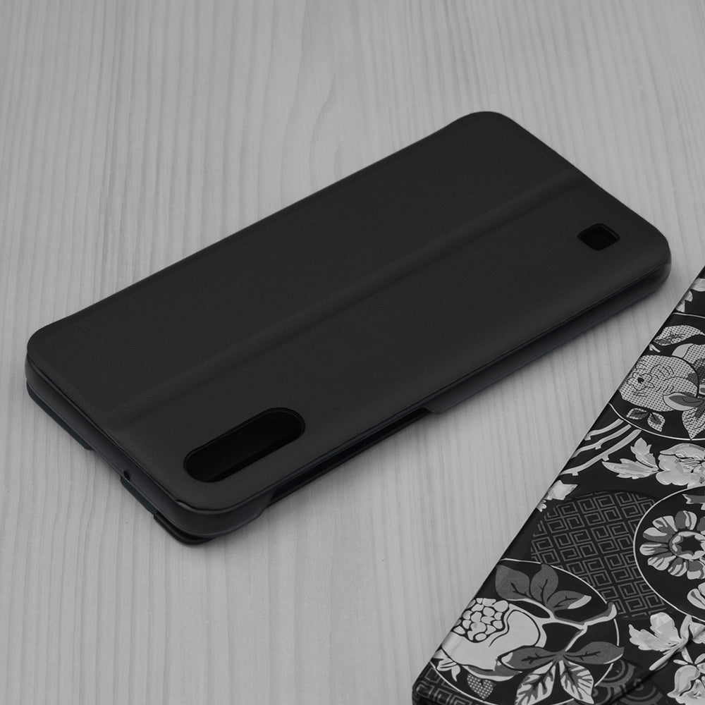 Husa de protectie Techsuit eFold Series compatibila cu Samsung Galaxy A05s, acoperire spate, negru